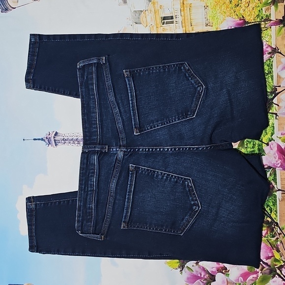 Banana Republic Curvy‎ Skinny Blue Jeans Size 29/8 Petite - Picture 6 of 6